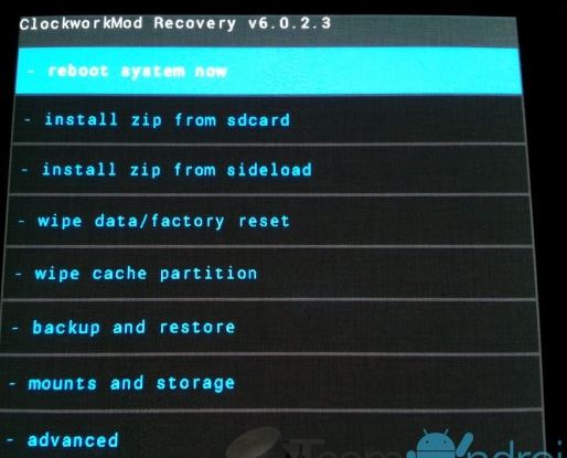 CWM Recovery