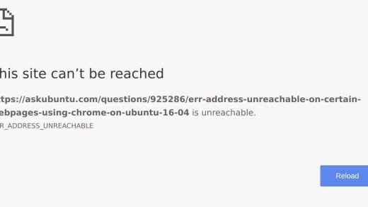 Fix err address unreachable