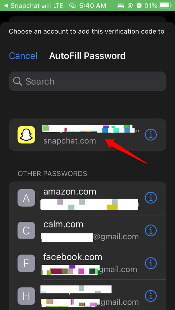 get verification code from authenticator app