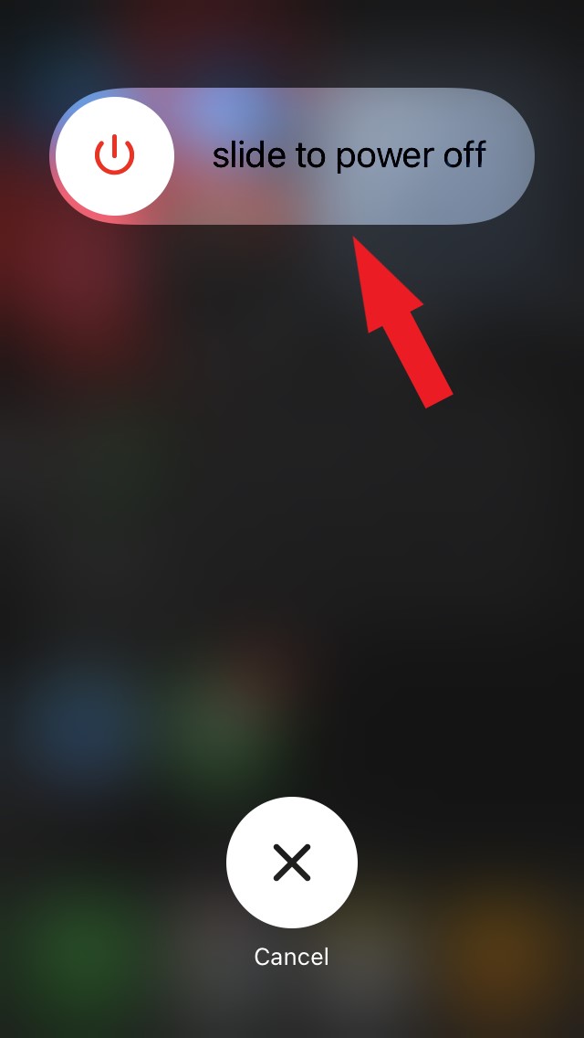 switch off iPhone