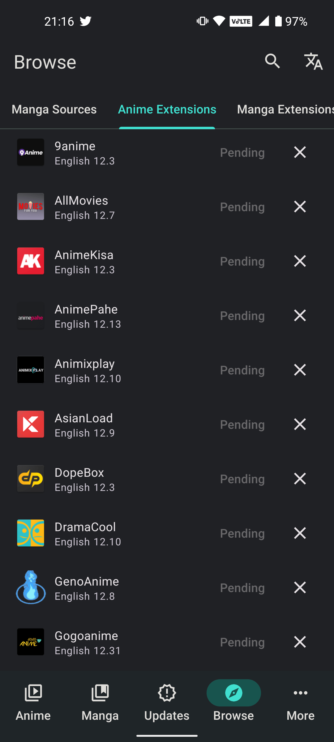 Aniyomi Anime Extension