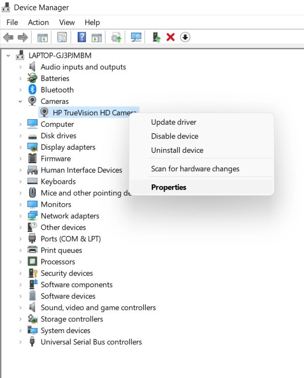 camera-app-properties-device-manager-windows-11