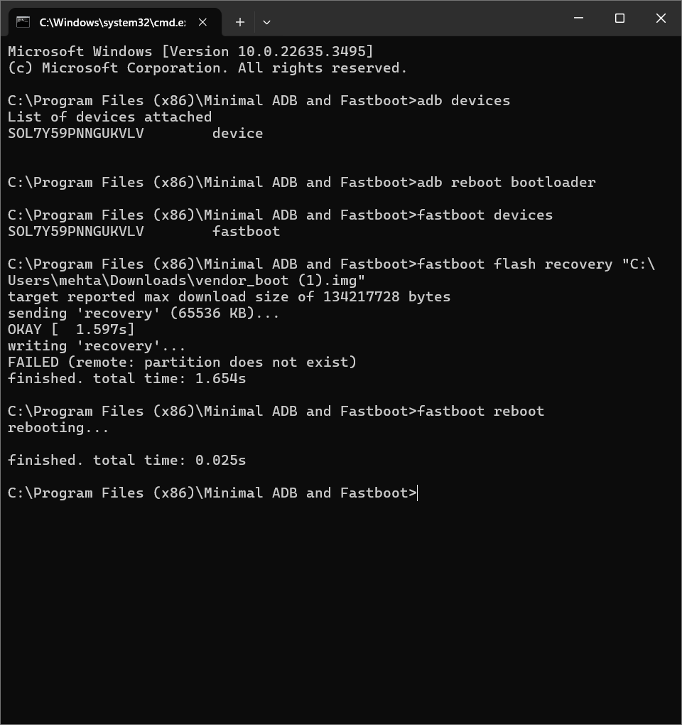 flash twrp