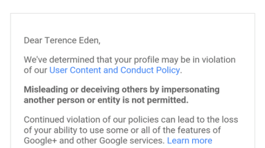 GooglePlus-Warning