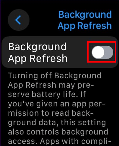 Here, toggle off ‘Wake on Wrist Raise’ option.