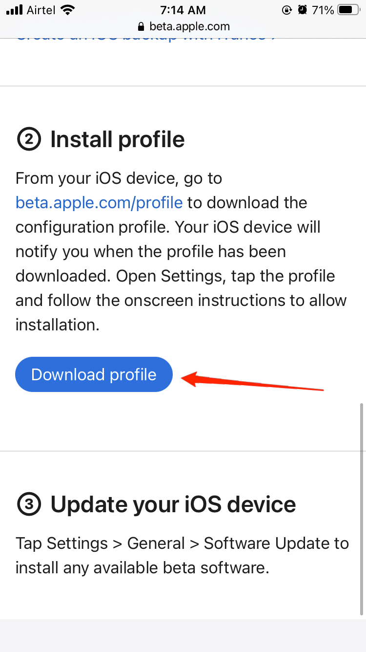 download ios 16 beta profile
