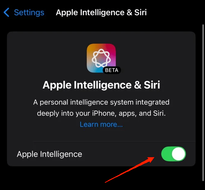How to Fix iOS 18 Genmoji Not Working? 1