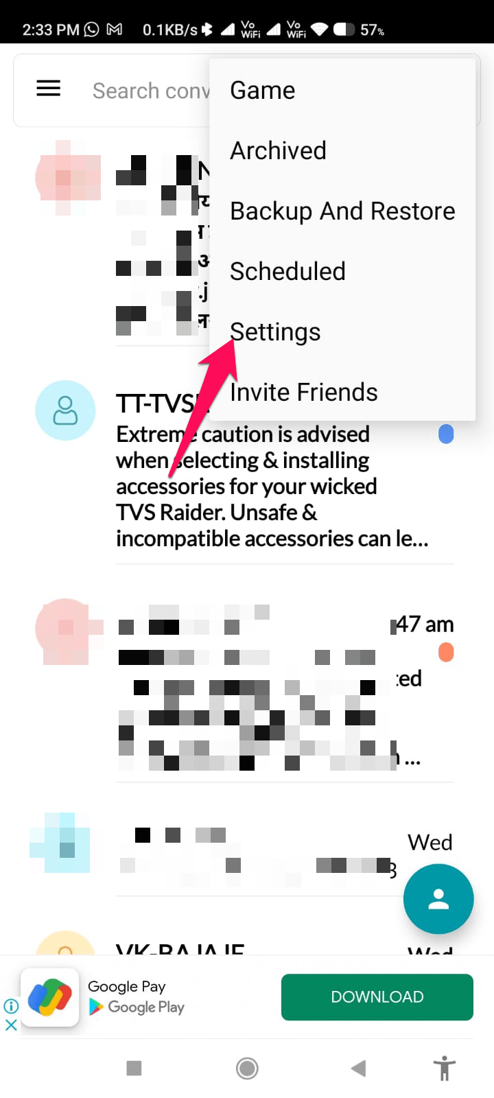 Filter Out Spammers