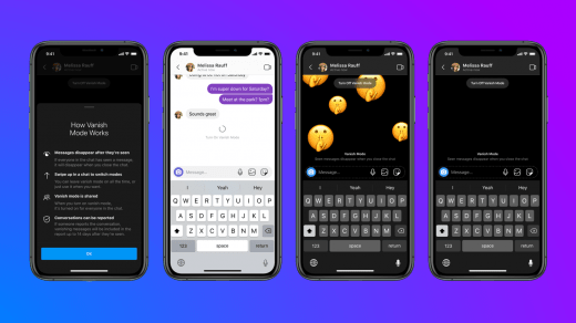 Use Vanish Mode on Instagram FB Direct Message