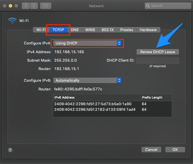 Use_DHCP